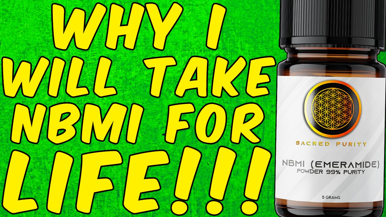 Why I Will Take NBMI For LIFE! - (Emeramide/OSR)