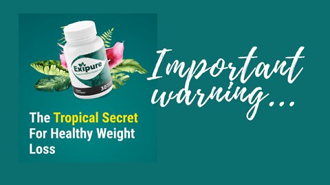 Exipure Review - You need to watch it before you buy Exipure-Weight Loss