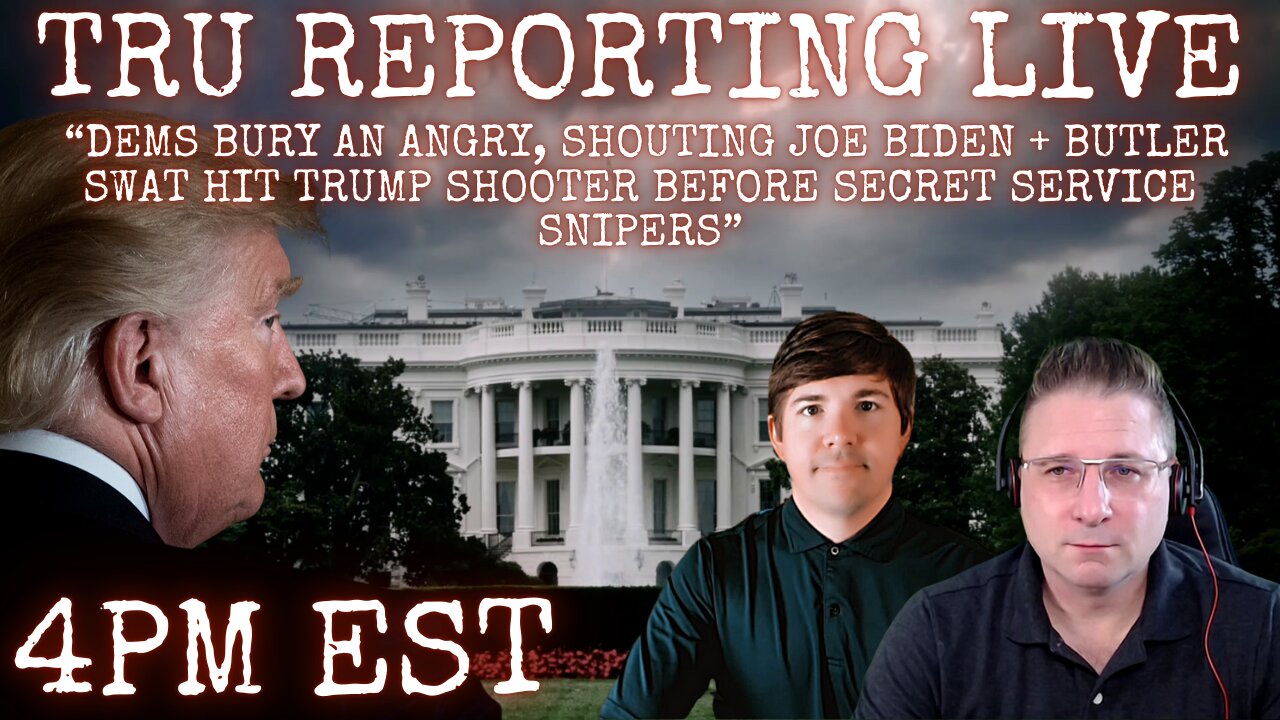 TRU REPORTING LIVE: Dems bury an angry, shouting Joe Biden! WHAT A DISGRACE!