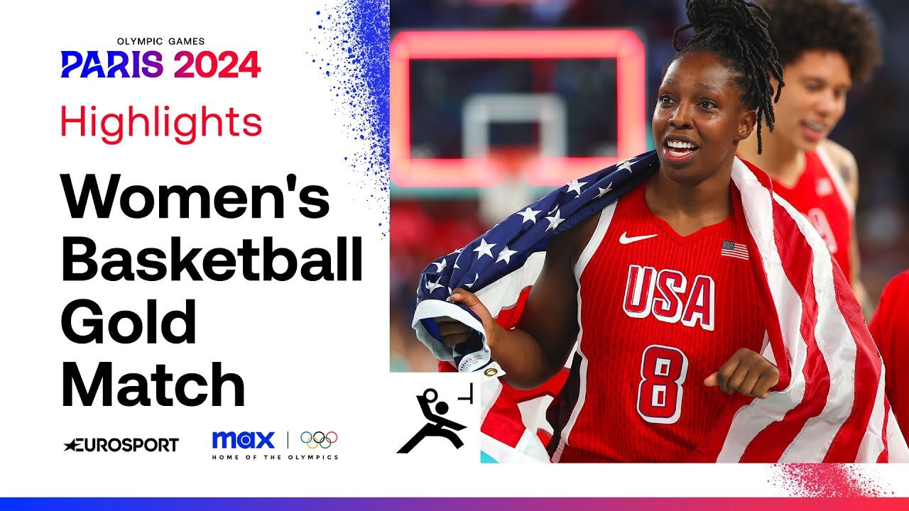 France miss out on GOLD by an inch vs USA in the Women's Basketball | #Paris2024 Highlights
