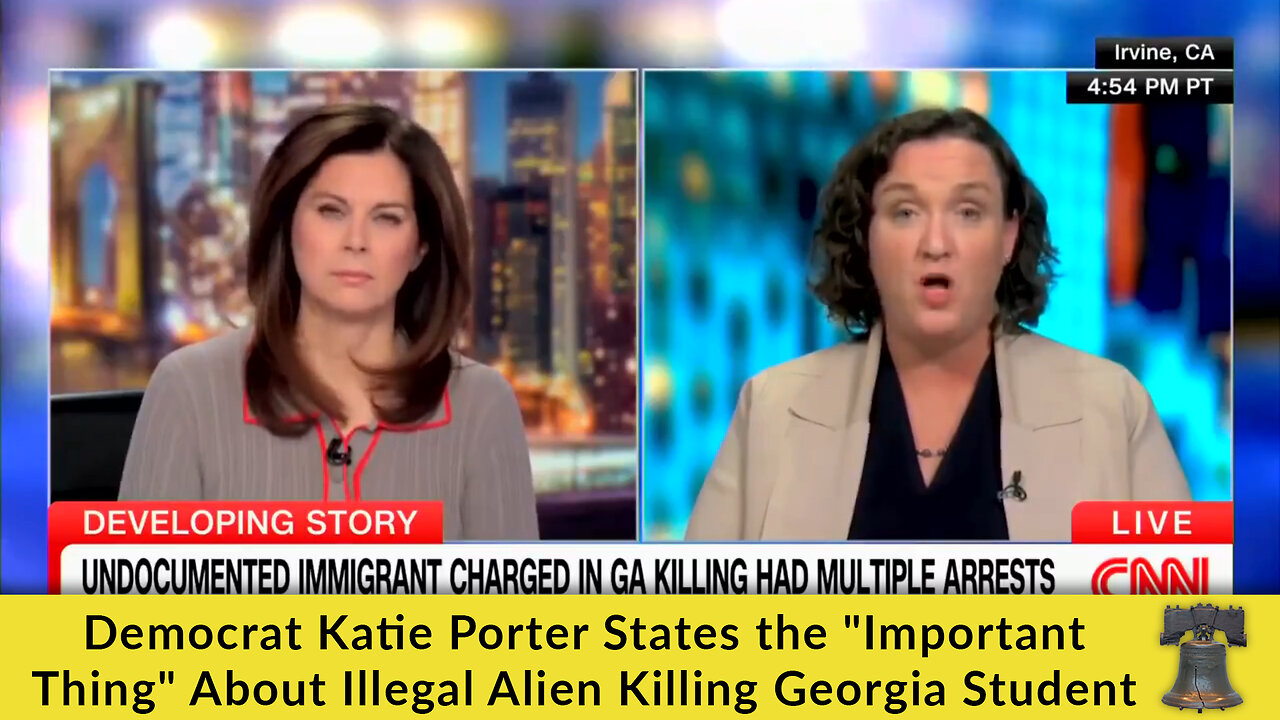 Democrat Katie Porter States the "Important Thing" About Illegal Alien Killing Georgia Student