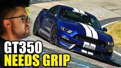 BAD TIRES, GREAT Engine! Ford Mustang SHELBY GT350 // Nürburgring!