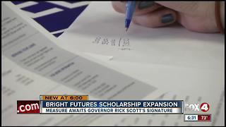 Gov. Scott reviews Bright Futures expansion bill