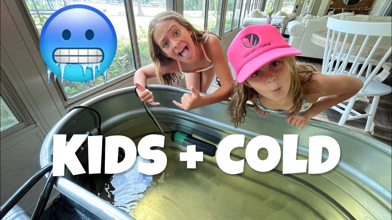 Can Kids handle a Freezing Cold Plunge?