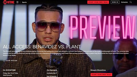 ALL ACCESS Benavidez vs Plant Episode 1 Premieres March 10th | PICKING David! | Undercard Brings 🔥