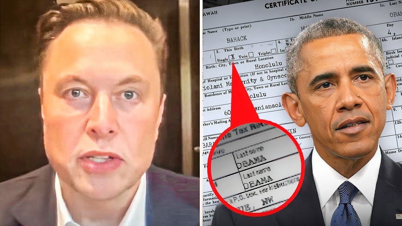 Elon Musk Just Revealed Obama's DARKEST Secret