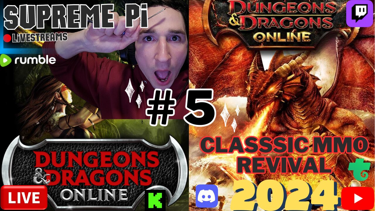🔴Live-DDO- Classic MMO Revival #5