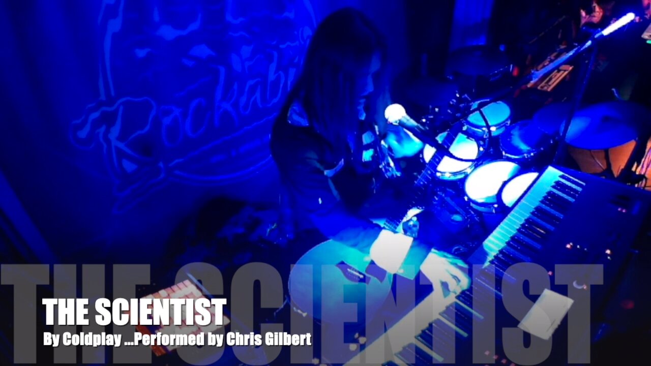 Chris Gilbert Performing The Scientist By Coldplay