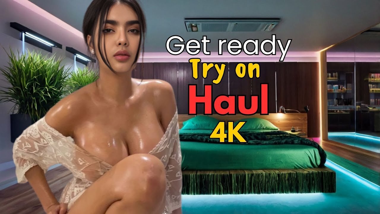 [4K] Transparent Try-On Haul with Yanisa Samohom - Effortless Elegance in 2024