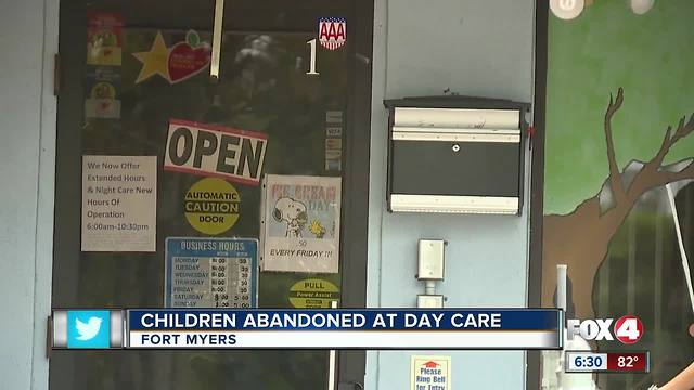 Daycare reopen after worker abandons children inside