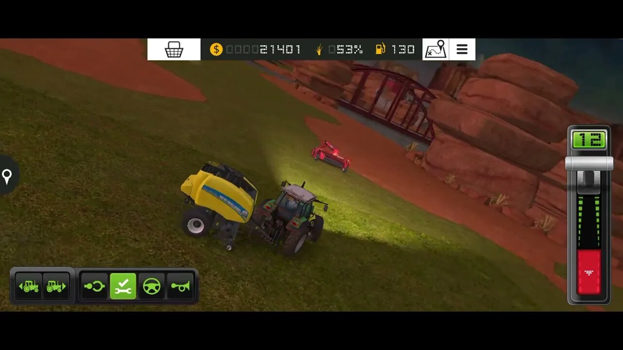 fs18 bailing mobile #farmsimulatorandroid @Beezy495