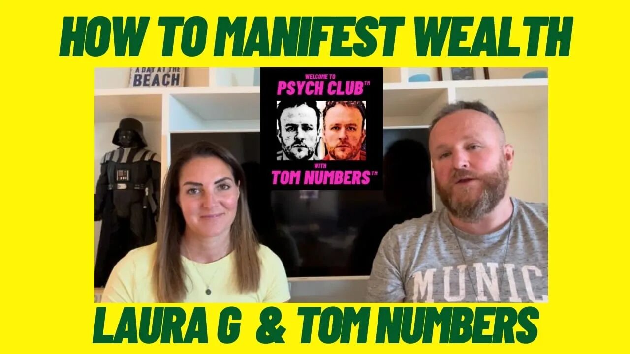 HOW to RAISE Your VIBRATION & MANIFEST the WEALTH YOU DESERVE - with LAURA G & TOM NUMBERS