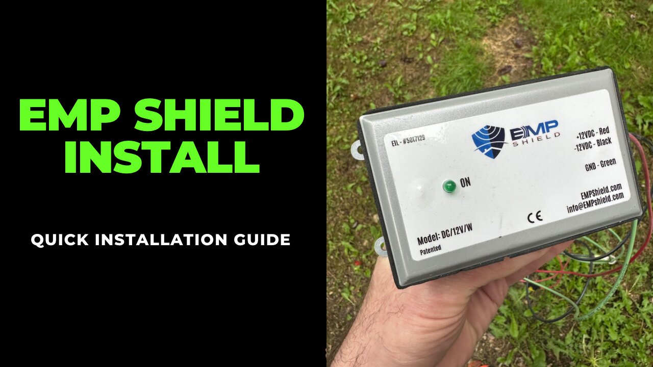 EMP SHIELD Install (Quick Installation Guide)