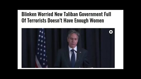 US Government Upset Because The Taliban Isn't Diverse Enough #Shorts