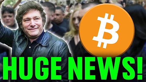 Bitcoin to $40,000 This WEEK? (Pro CRYPTO Javier Milei Wins Election)