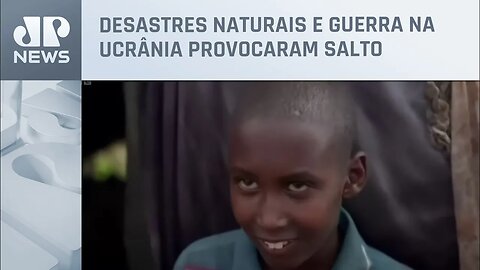 UNICEF alerta para deslocamentos de milhões de crianças