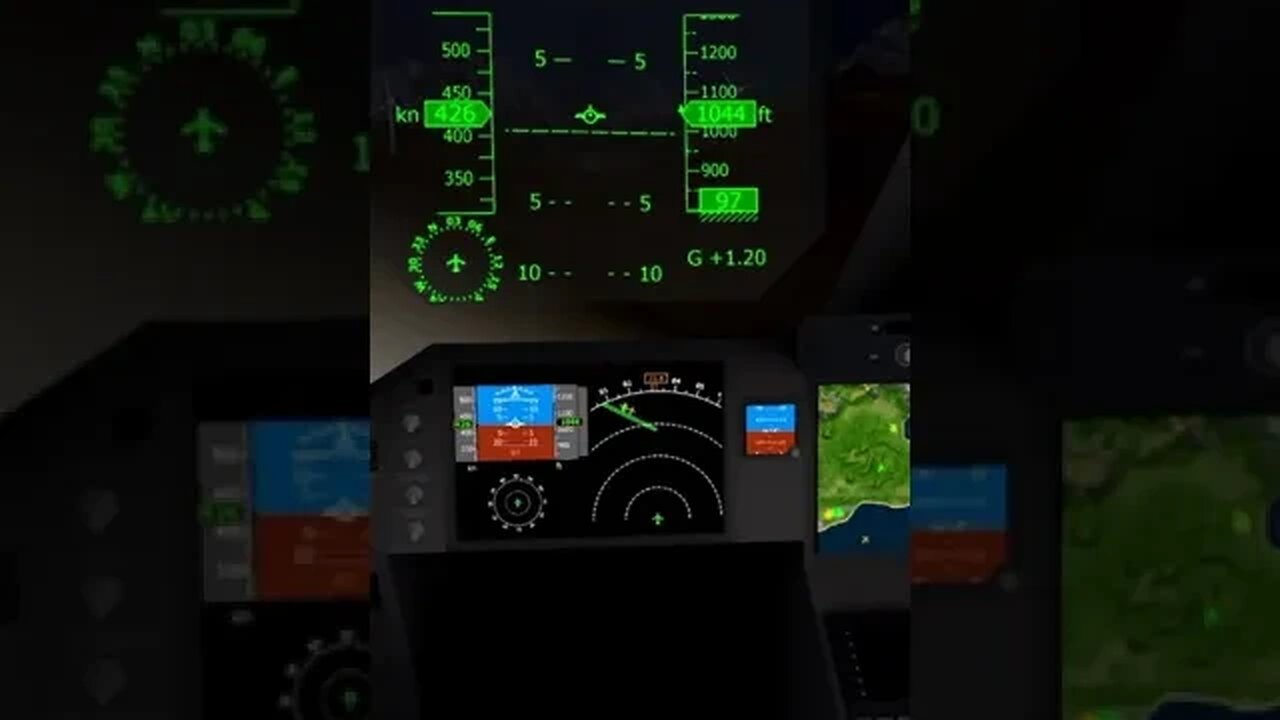 Crashing into AI Plane Mid Air | Turboprop Flight Simulator #shorts