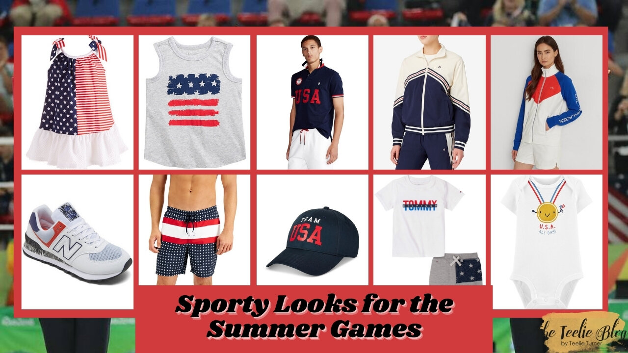 The Teelie Blog | Sporty Looks for the Summer Games | Teelie Turner