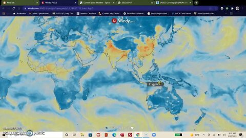 Air Quality Update, Plasma Levels, Big Explosion on the sun