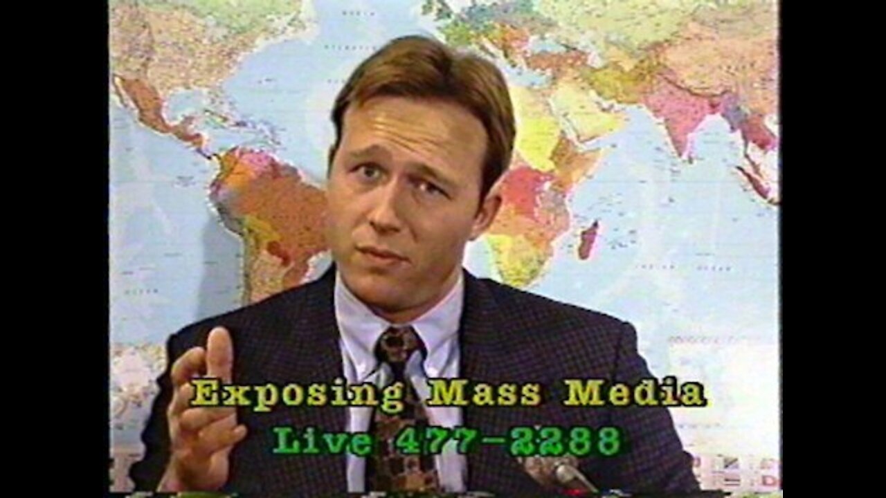 Classic Alex Jones Exposing Mass Media!