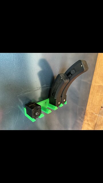 Fusion NEO Ruger 10/22 Magazine Mount by Evolve 3D