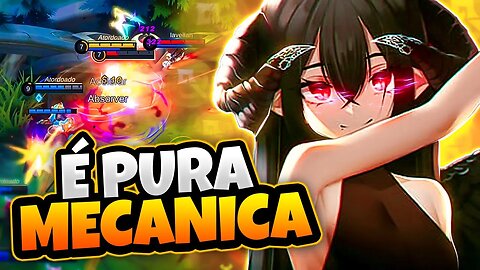 TEM QUE TER MUITO DEDO PRA JOGAR ELA? | MOBILE LEGENDS