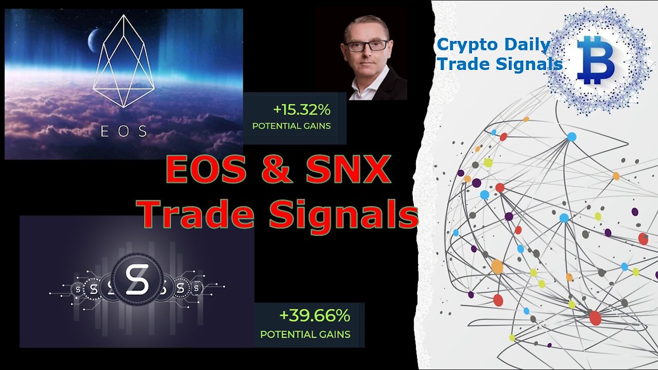 Crypto Trade Set up!! Must watch EOS/USDT & SNX/USDT. Maximum gains of 39.9%