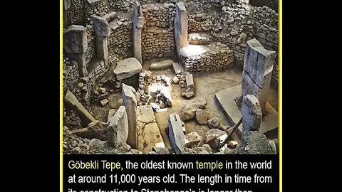 Did you know Göbekli Tepe, the oldest known temple in the world ?