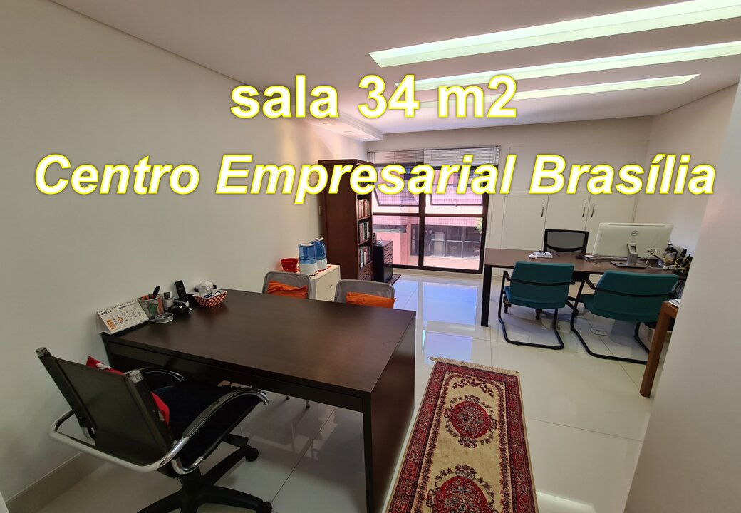 Venda sala 34 m2 - Centro Empresarial Brasilia #brasilia #sala #salacomercial #SRTVS #salaembrasilia