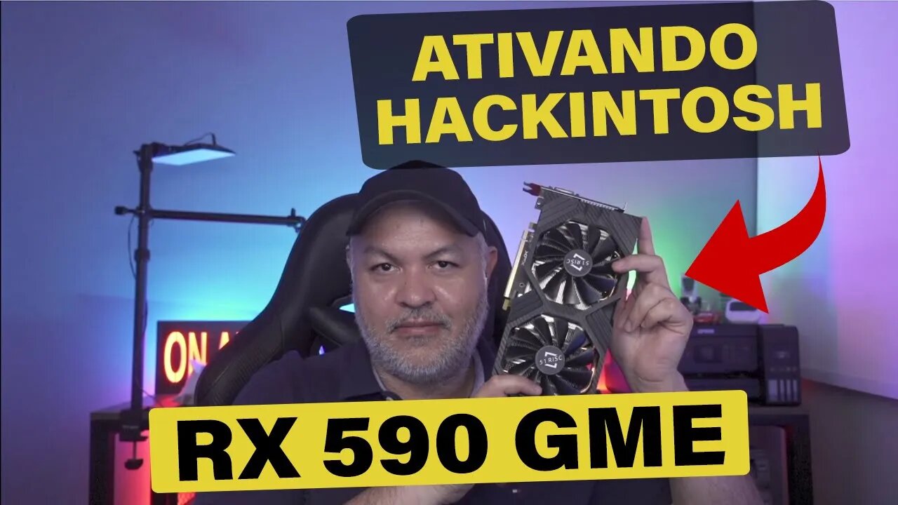 💣🔥 (NOVO MÉTODO) ATIVANDO RX 590 GME 51 RISC NO HACKINTOSH 👉 HORA DE TROCAR A BIOS DA PLACA 👊🔥