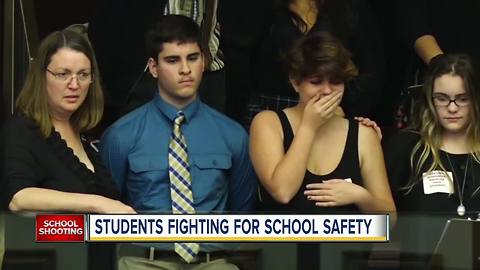 FL leaders search for ways to make schools safe; students demand gun control