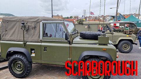 Scarborough. We could walk on the road