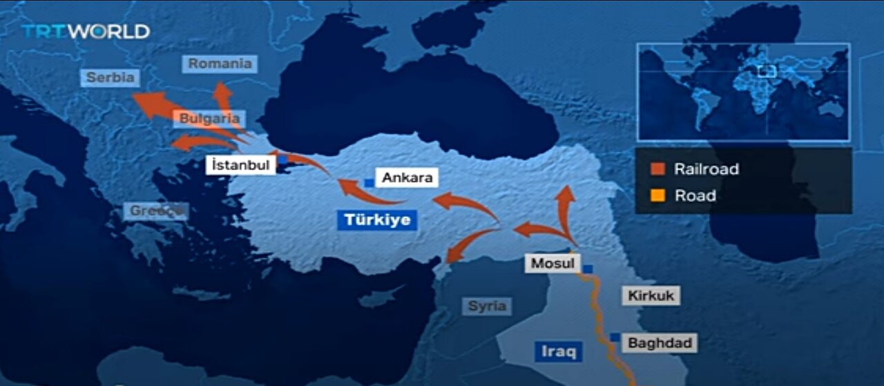 Turkiye Iraq development road project set to reshape trade
