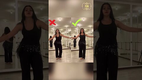 Bellydance drills | Correct technique with Violetta Subbotina #raqsacademy #learnbellydance