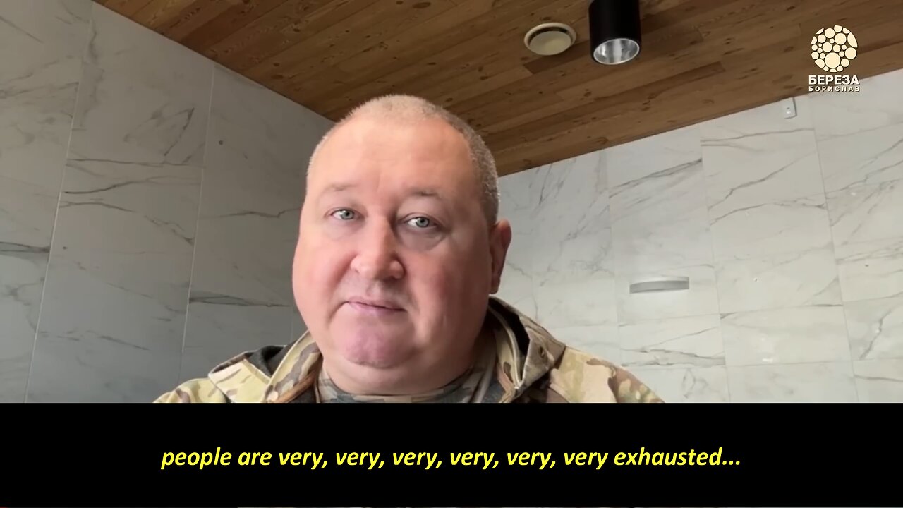 General-Major Dmytro Marchenko depicting a grim picture on the status of the Ukrainian military