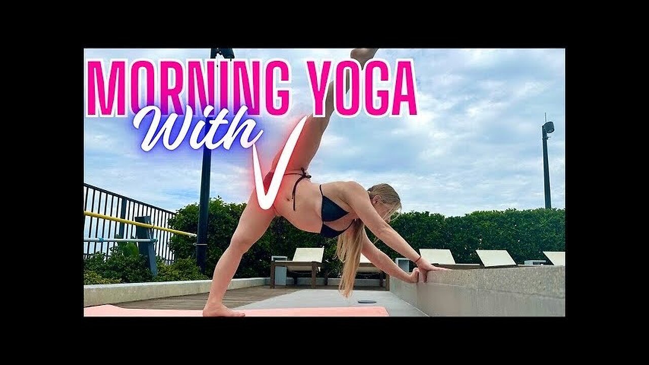 Bikini Yoga with V