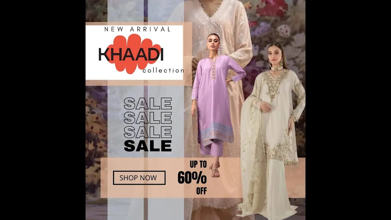 New Collection Sana Safinaz & Khaadi Sale by Nadia Salaar UP to 60%