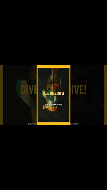 Dive, Dive! Meg 2: The Trench Movie #shorts #meg2 #JasonStatham Megalodon Shark Scenes | 2023 4K