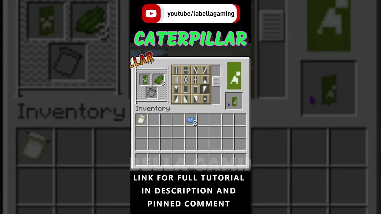 Caterpillar Banner | Minecraft
