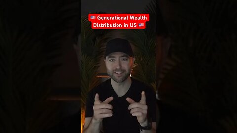 👀 Decoding the US Generational Wealth Distribution 🇺🇸#wealthtransfer #money #boomers #millennials