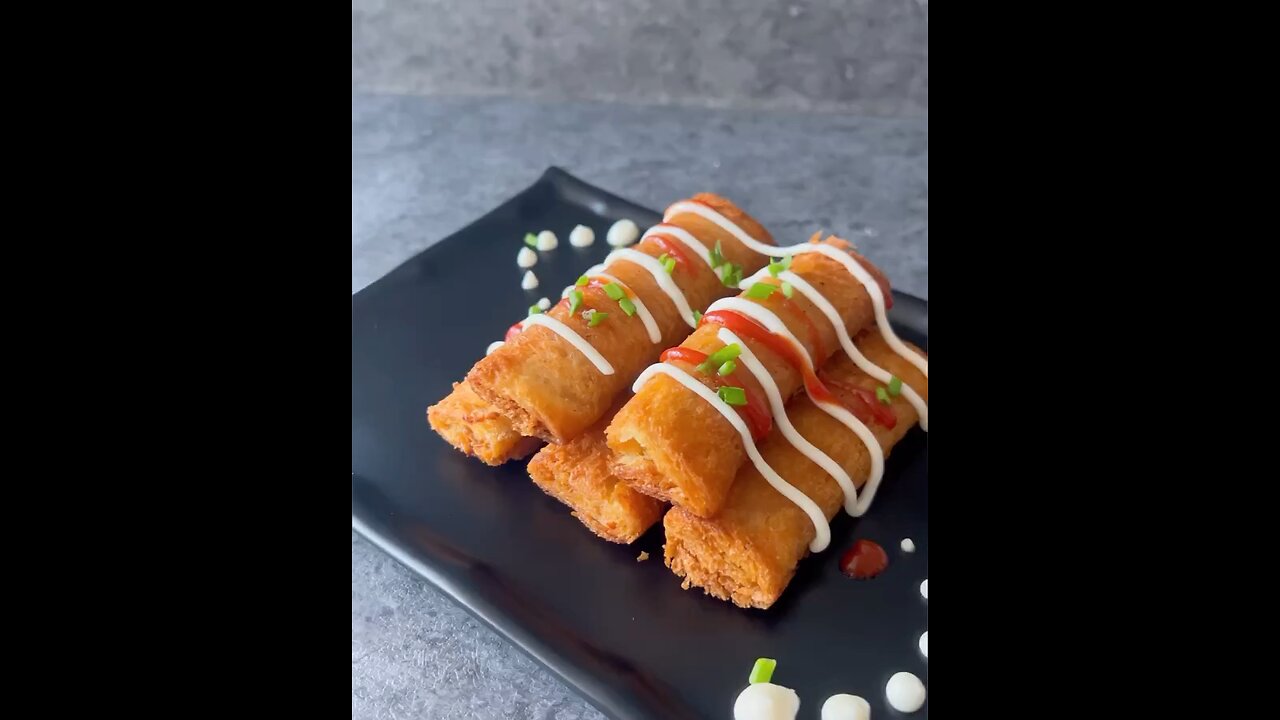 Bread pizza🍕 rolls recipe😋🥰