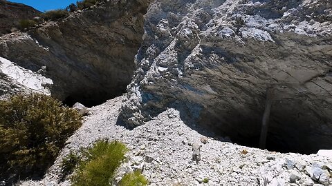 Looking for Possible Tunnels at this Old Talc Mine