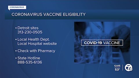 COVID-19 vaccine eligibility expands to all Michiganders ages 16 & up