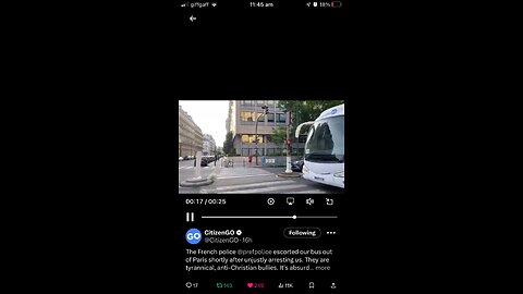 Citizen GO arrested for bus with christian writing