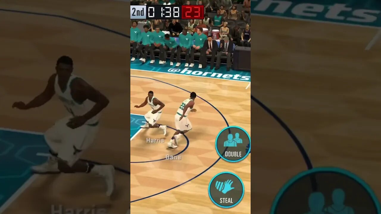 Miami Heat Victor Oladipo (4) 3-point Shot Gameplay - NBA 2K Mobile Basketball Game