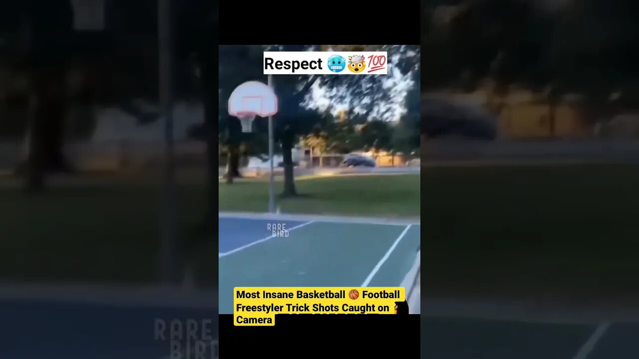 Most Insane Basketball 🏀 Football Freestyler Trick Shots Caught on Camera #shorts #football #nba