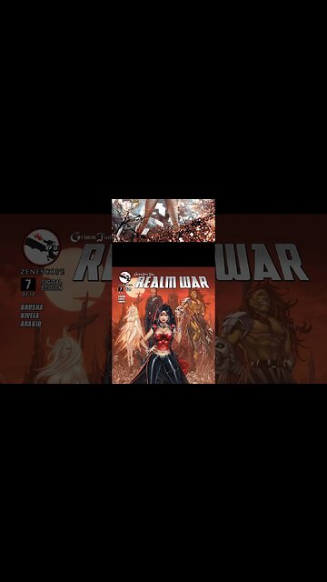 Grimm Fairy Tales "Realm War" Age of Darkness Covers (2014 Zenescope Comics)