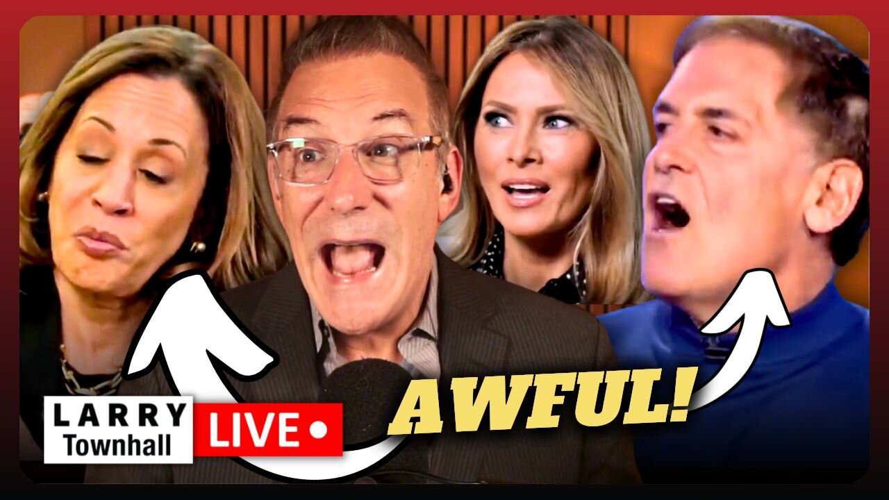 Kamala CRUMBLES! Critical MSNBC Interview FAIL! Melania on MIRACLES! | LARRY Live!