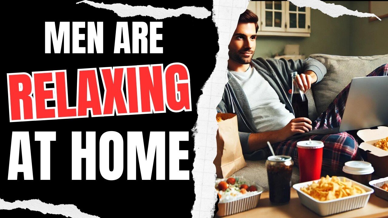 Men are Quitting their Jobs to Chill at Home