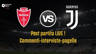 TORRE BIANCONERA : POST PARTITA MONZA JUVENTUS